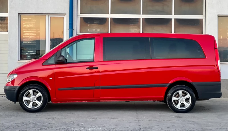 Mercedes-Benz Vito LONG / 9-места / Климатик / OM646, снимка 4 - Бусове и автобуси - 48612148