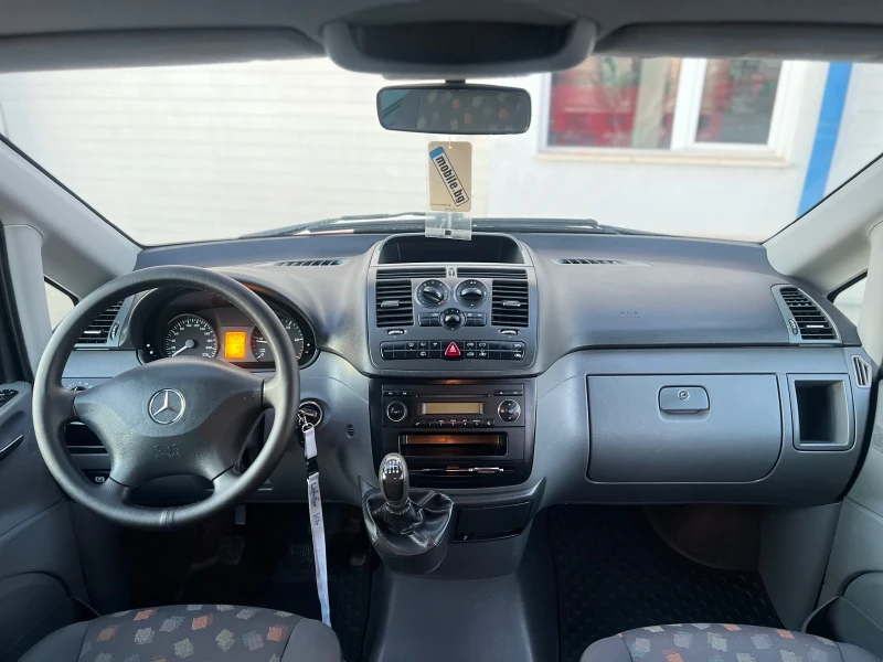 Mercedes-Benz Vito LONG / 9-места / Климатик / OM646, снимка 14 - Бусове и автобуси - 48612148