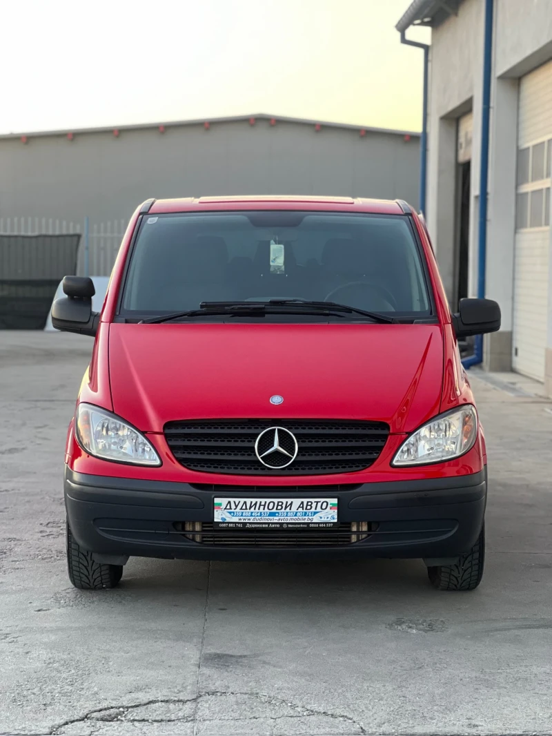 Mercedes-Benz Vito LONG / 9-места / Климатик / OM646, снимка 2 - Бусове и автобуси - 48612148