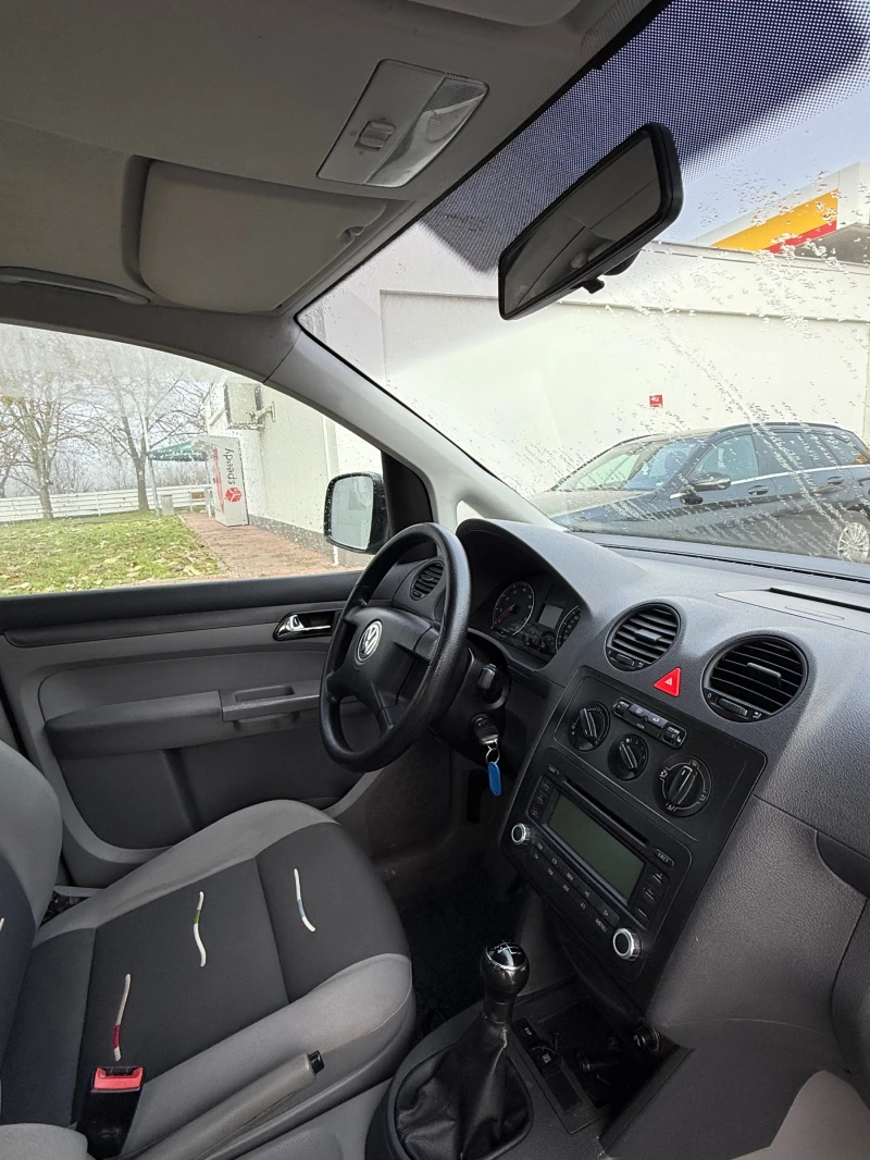 VW Caddy БЕНЗИН-ГАЗ КЛИМА 7-МЕСТЕН, снимка 7 - Автомобили и джипове - 52833548
