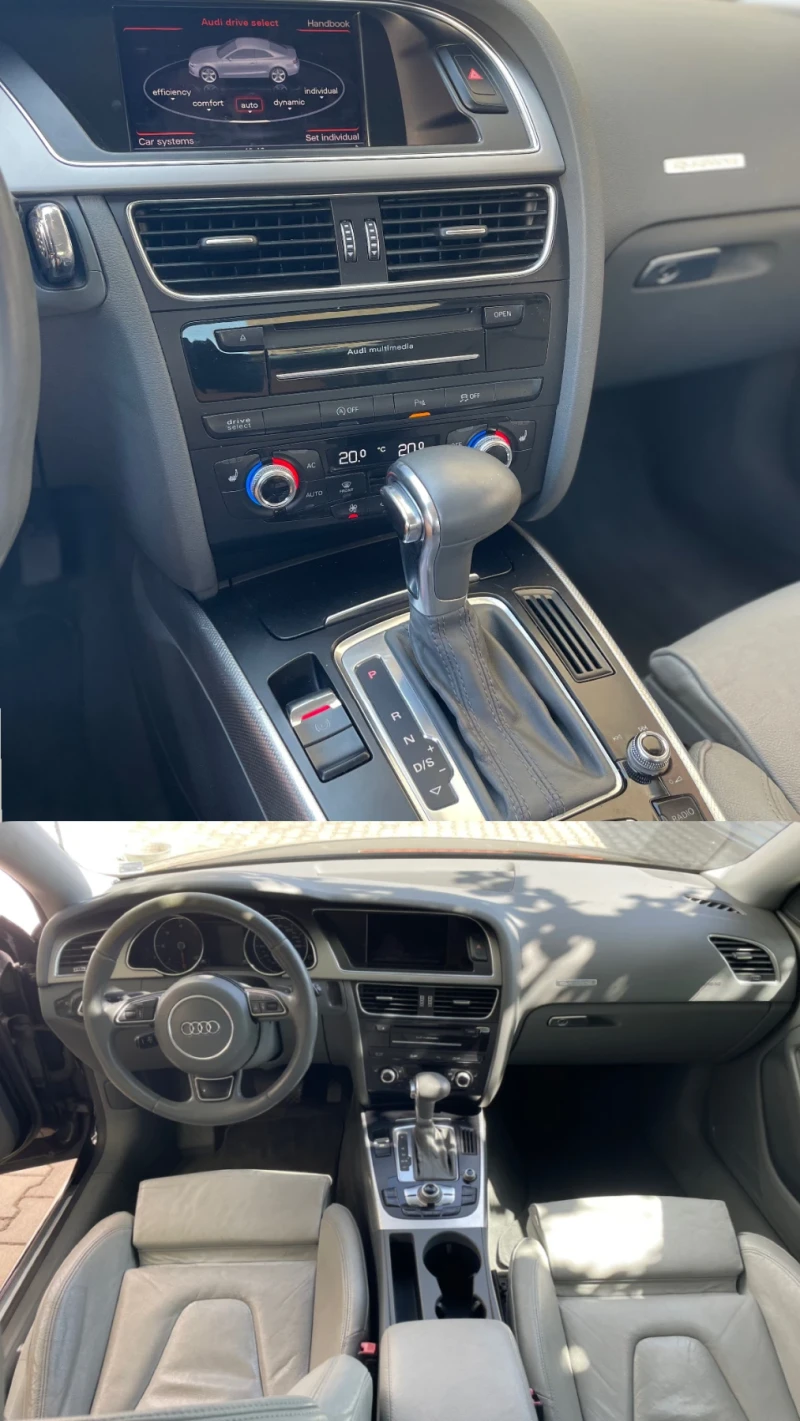 Audi A5 РЕАЛНИ КИЛОМЕТРИ DRIVE SELECT FaceLift 4x4, снимка 12 - Автомобили и джипове - 52448819