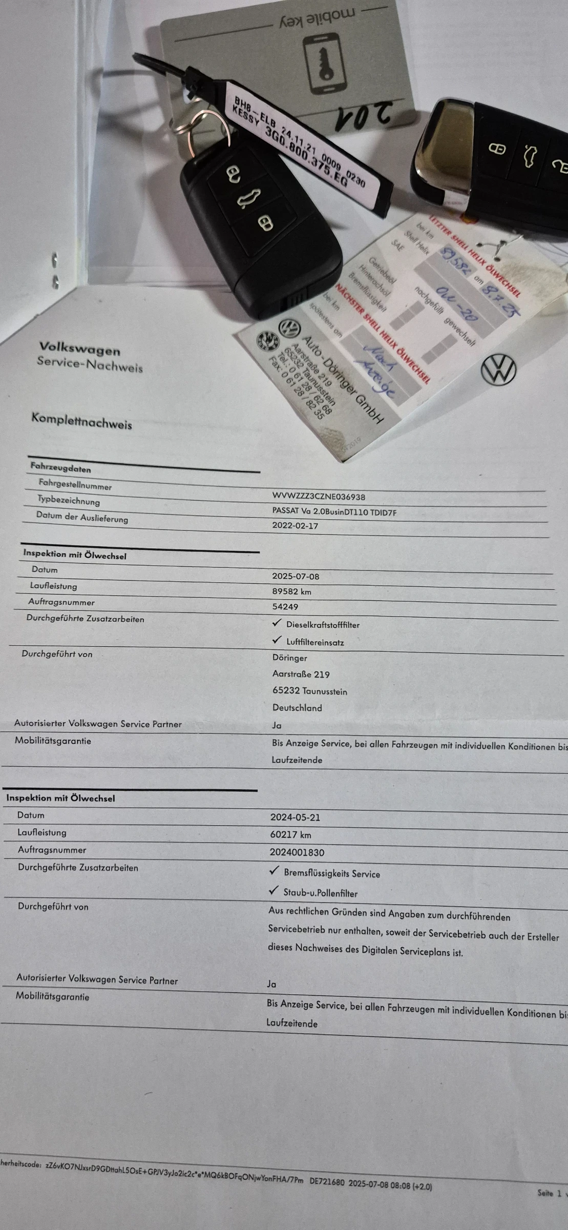 VW Passat 2.0TDI 150PS Elegance 8.5, снимка 15 - Автомобили и джипове - 54530883