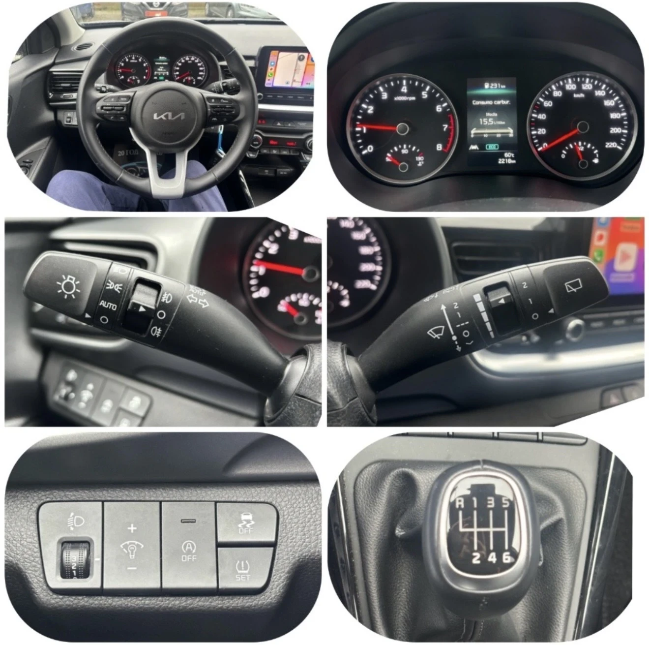 Kia Stonic 1.0 T-GDI MHEV 2000km/КАТО НОВА/CARPLAY/З.Камера, снимка 13 - Автомобили и джипове - 55742481