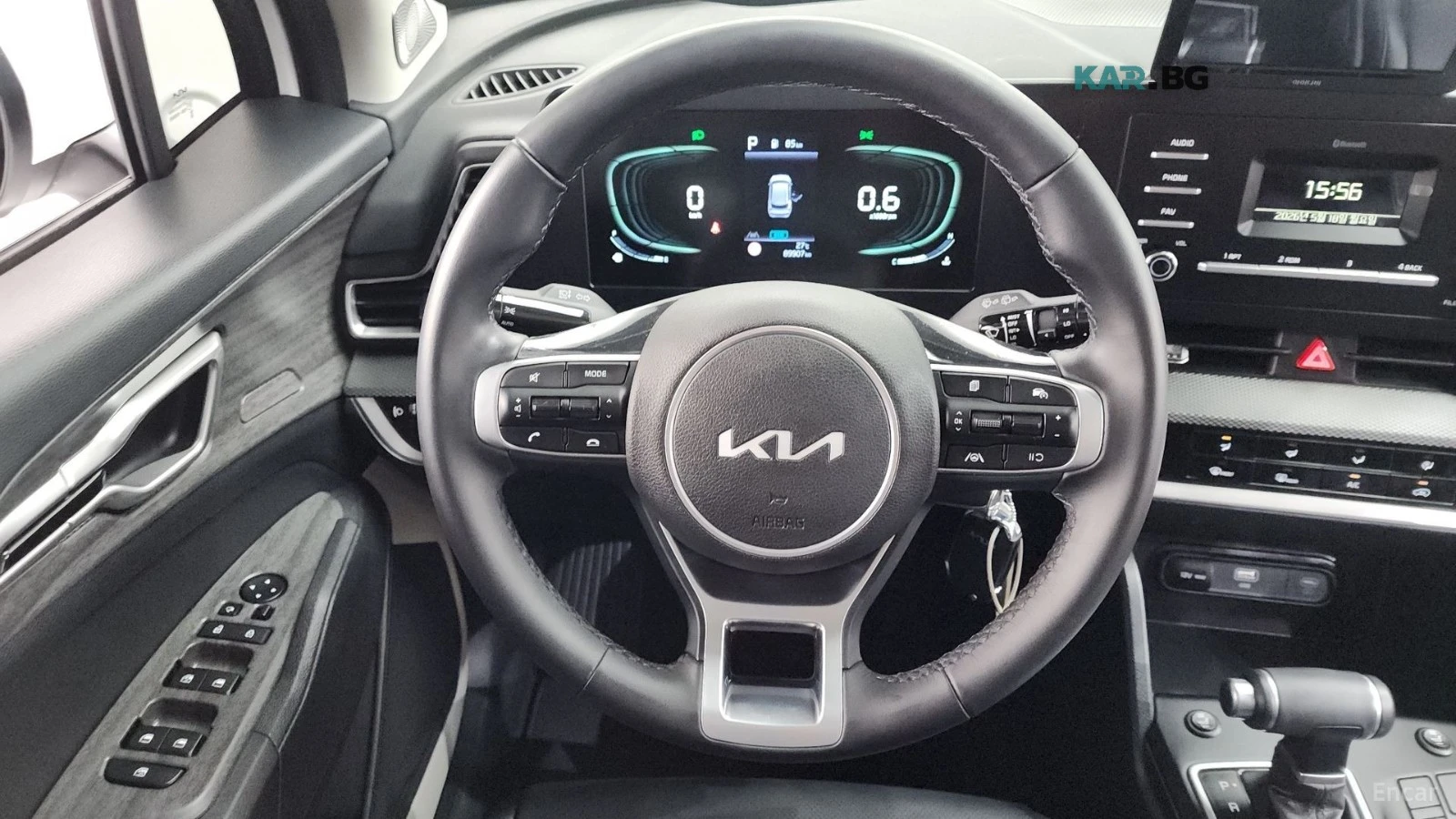 Kia Sportage PRESTIGE* ПОДГРЕВ* СЛЕД НА ЛЕНТИ* КОЖА, снимка 13 - Автомобили и джипове - 55824957