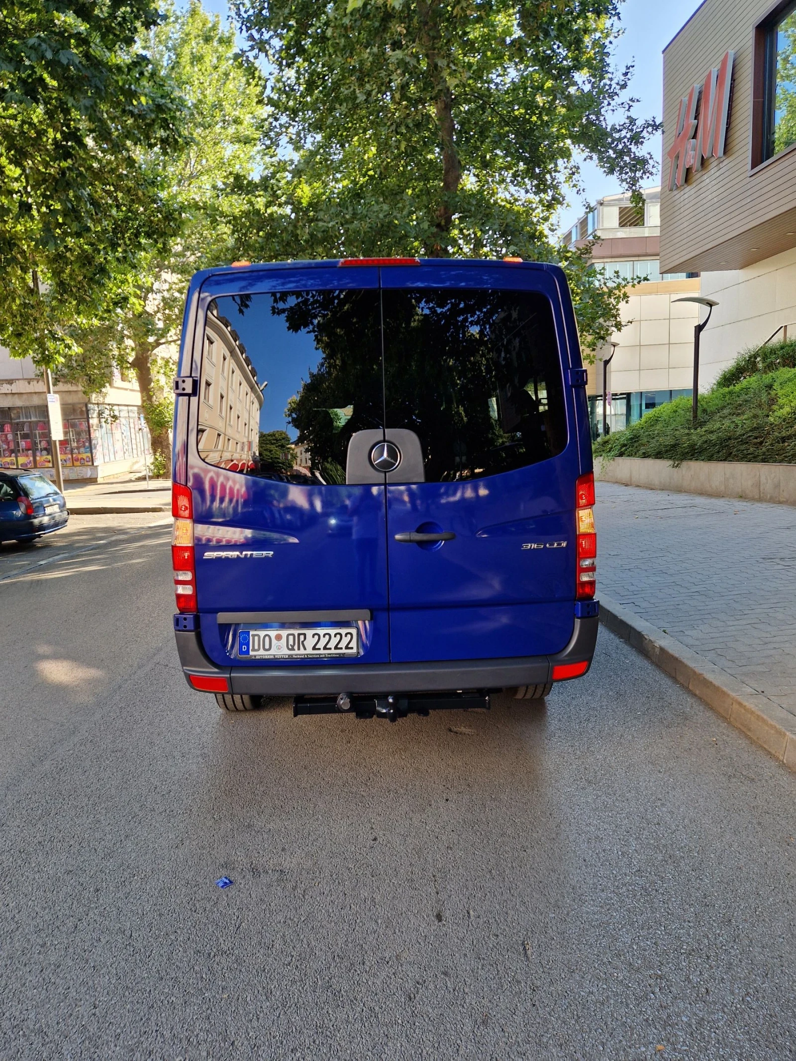 Mercedes-Benz Sprinter 316 Sprinter 316 AdBlue Темпомат климатик Bluetoo 8+ 1, снимка 7 - Бусове и автобуси - 55479816