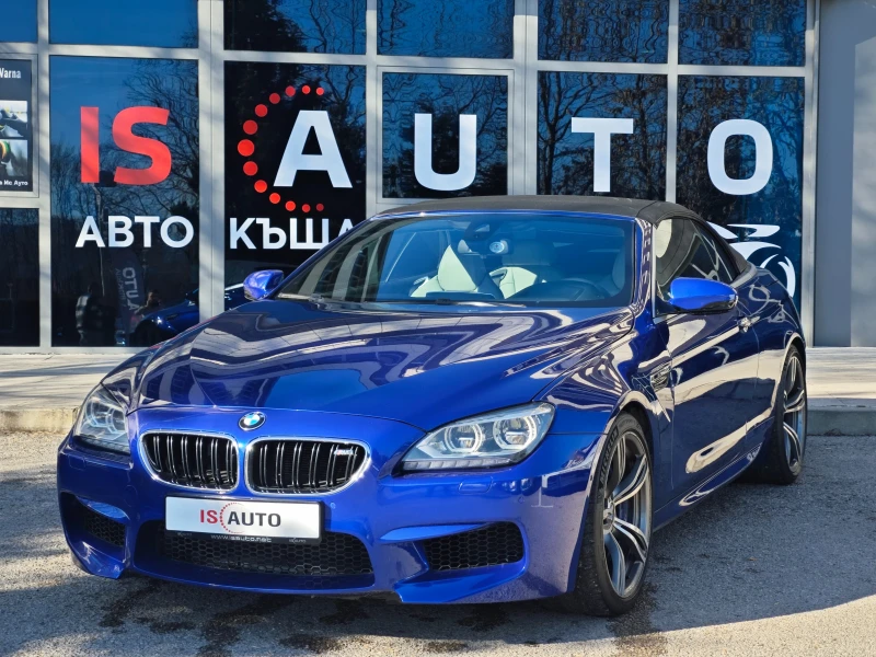 BMW M6 Кабрио/Kamera 360/ Head Up/Navi, снимка 1 - Автомобили и джипове - 40389730