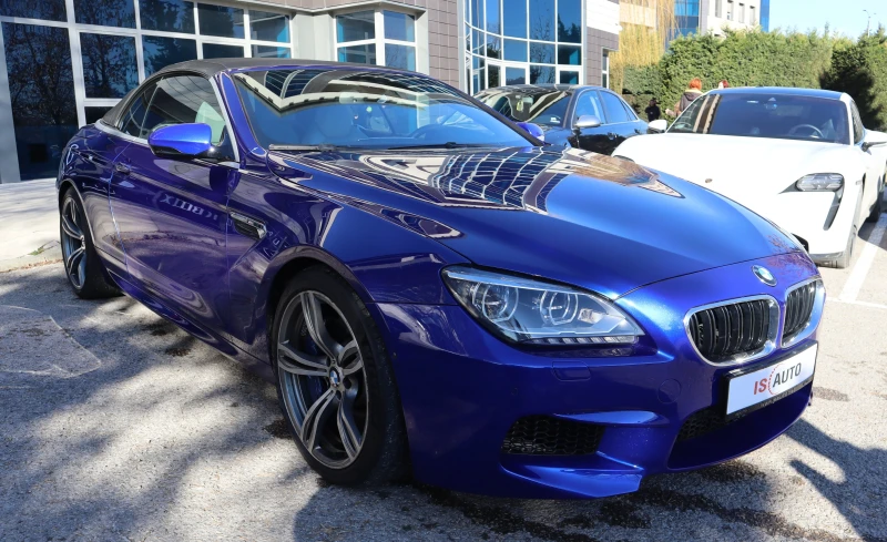 BMW M6 Кабрио/Kamera 360/ Head Up/Navi, снимка 2 - Автомобили и джипове - 40389730