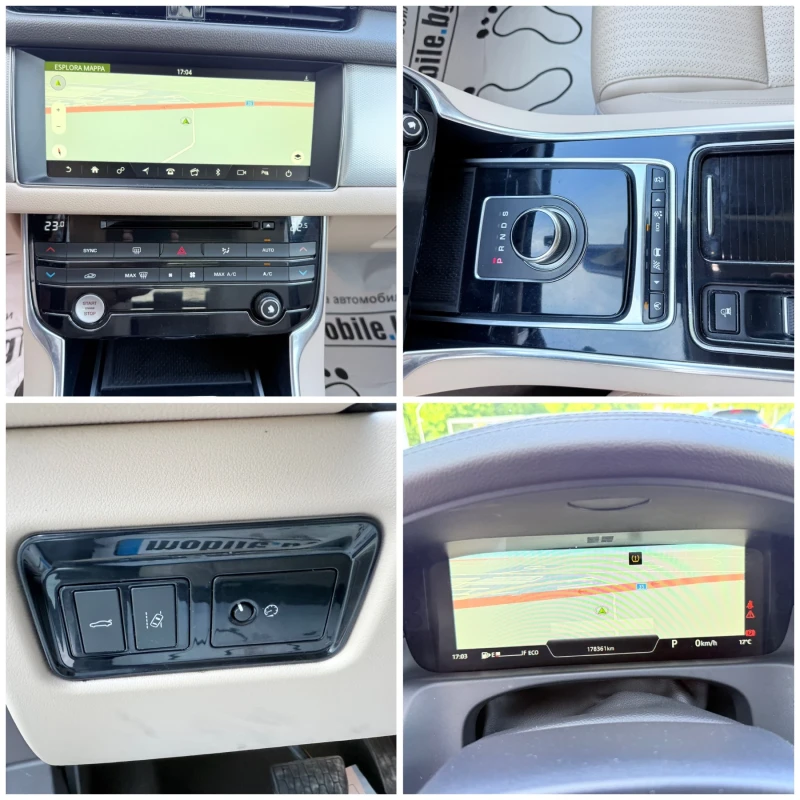 Jaguar Xf 2.0d 180k.c* 4x4* UNIKAT* , снимка 10 - Автомобили и джипове - 47296914