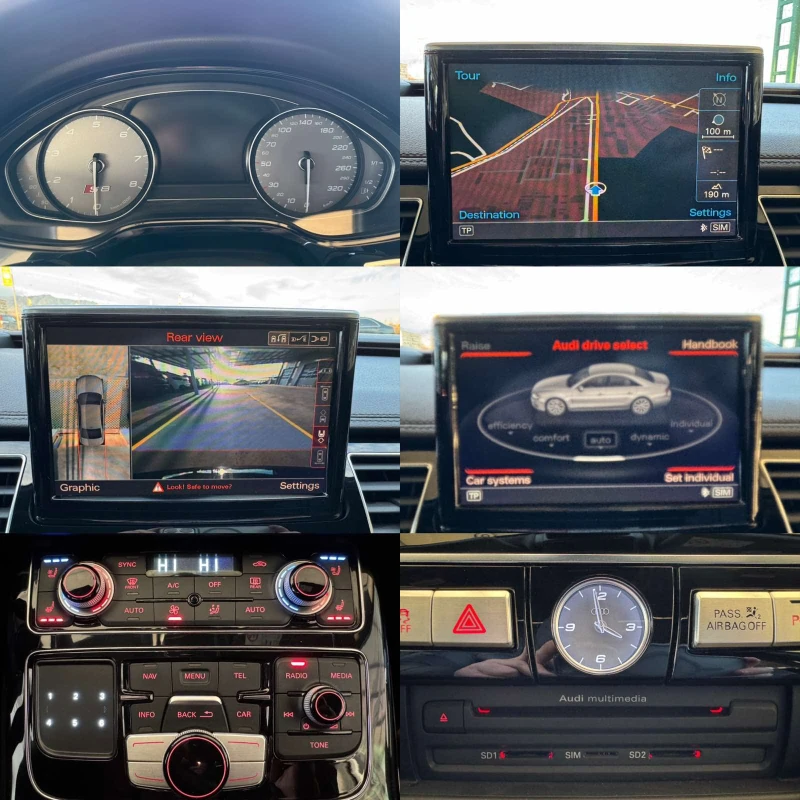 Audi S8 520ps* EXCLUSIVE* CERAMIC* 3xTV* MATRIX* B&O* FULL, снимка 14 - Автомобили и джипове - 52937194