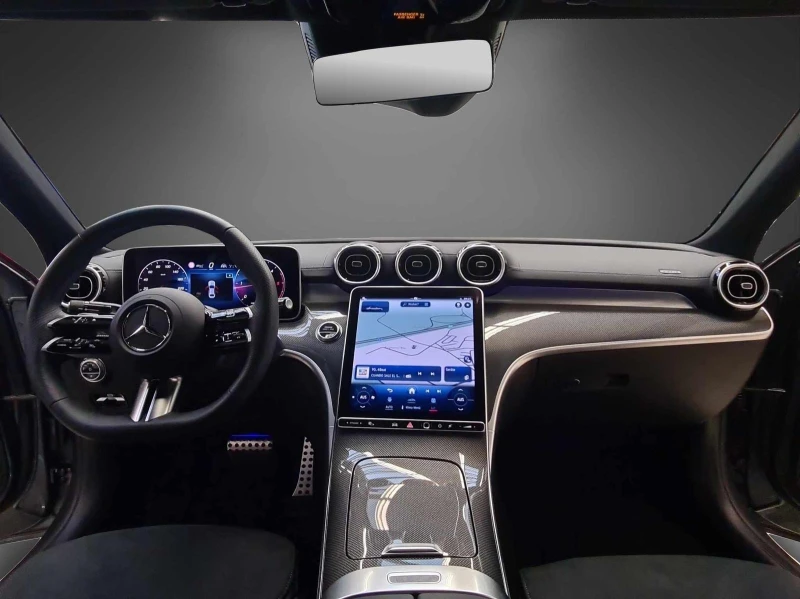 Mercedes-Benz C 220 d/AMG/LED/MBUX NAVI/CAMERA/SPORT PACKAGE/, снимка 13 - Автомобили и джипове - 53089631