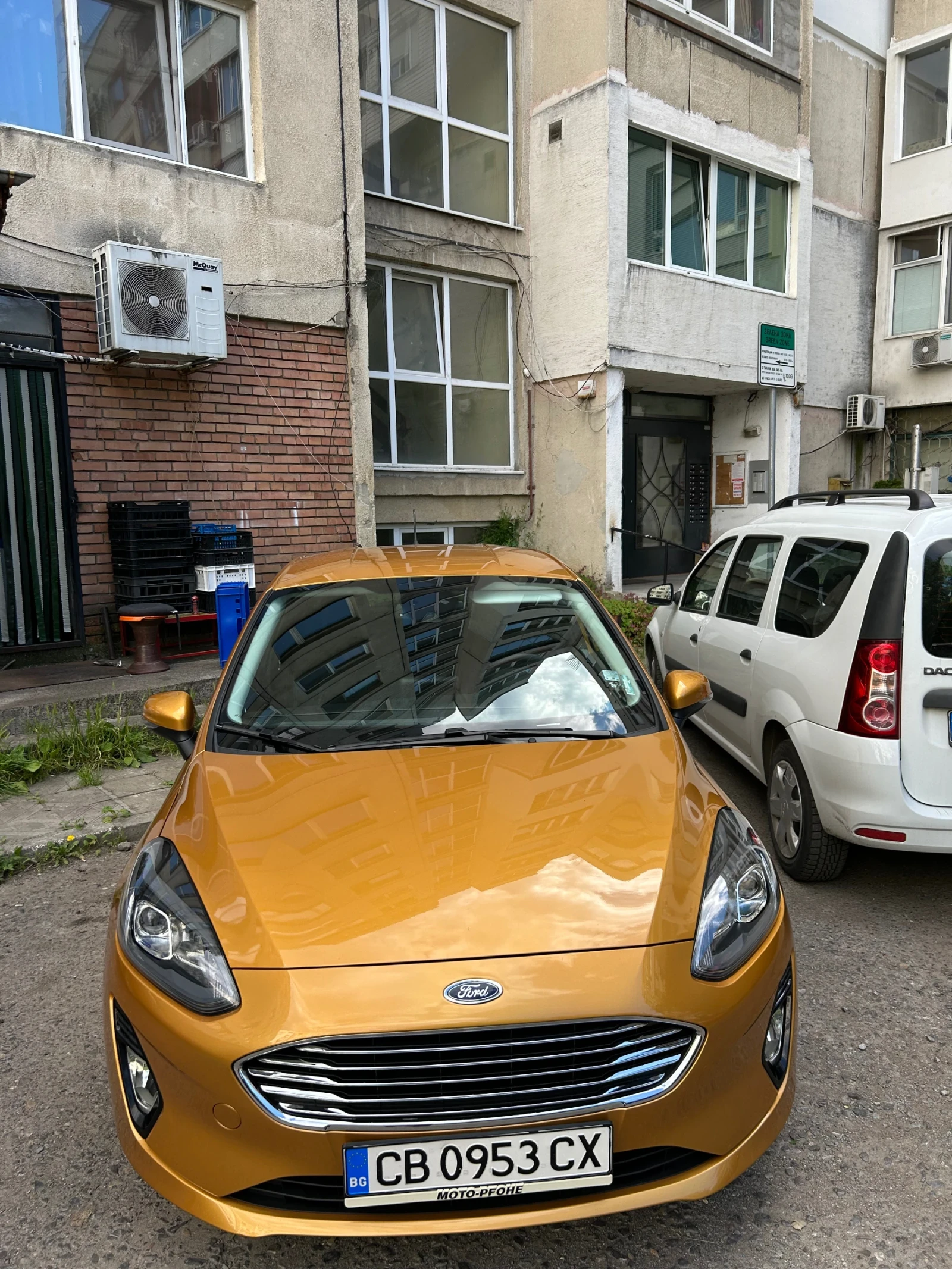 Ford Fiesta В гаранция 1ви собственик, снимка 2 - Автомобили и джипове - 55779416