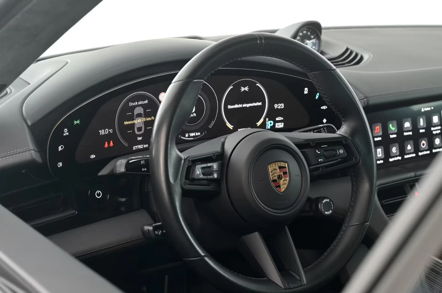 Porsche Taycan TURBOS/680HP/ACC/CHRONO/BURMSTER/HUD/PANO/360/844z, снимка 8 - Автомобили и джипове - 55804476