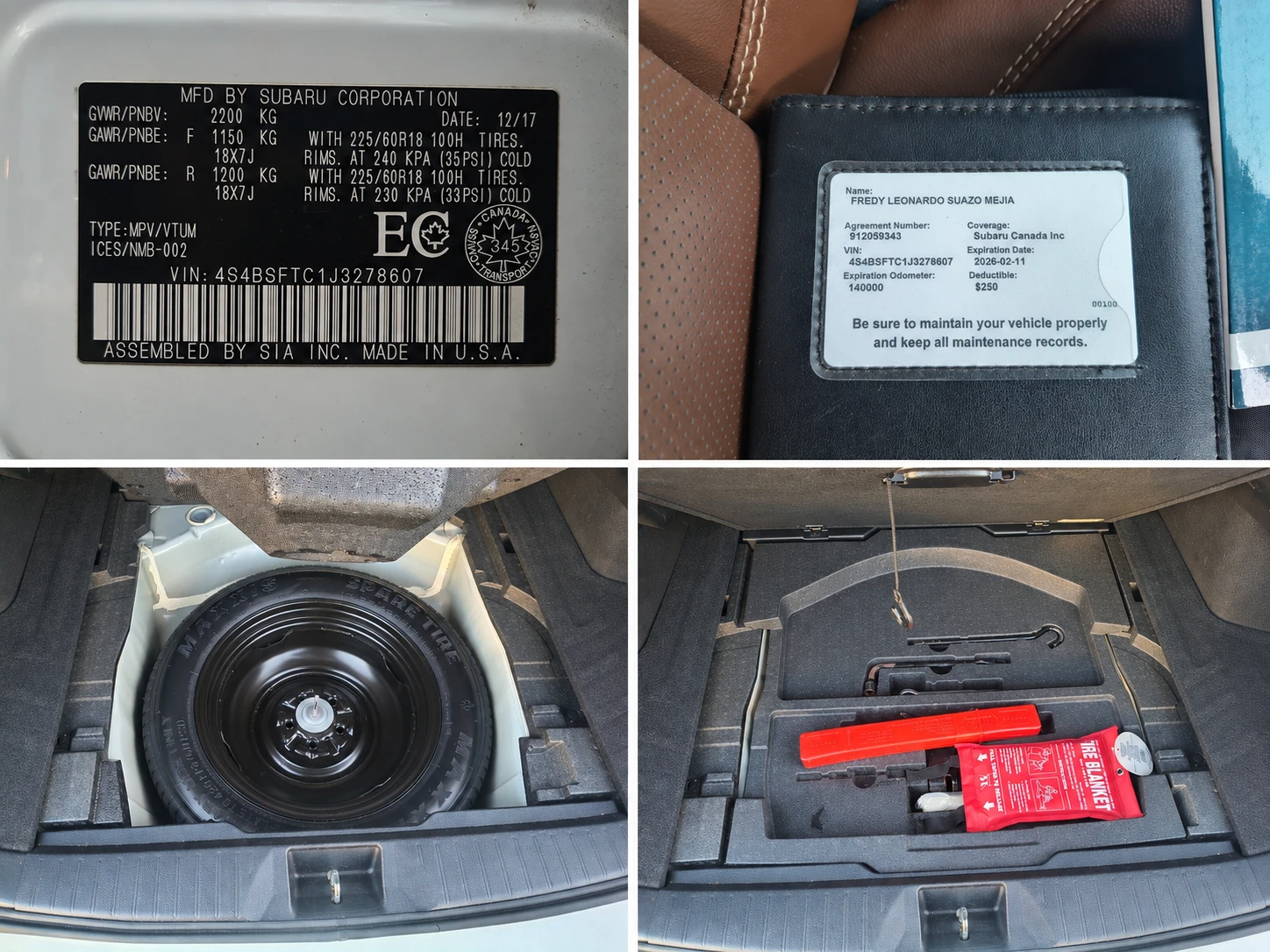 Subaru Outback 3.6R Premier, снимка 14 - Автомобили и джипове - 56377813