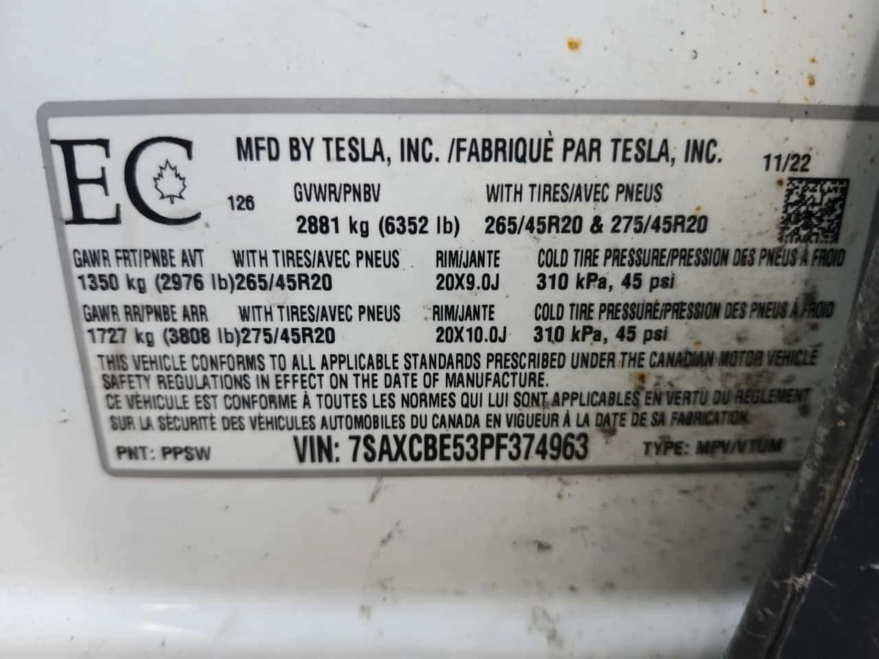 Tesla Model X * AWD * KEYLESS * ПОДГРЕВ * ОБДУХВАНЕ * , снимка 16 - Автомобили и джипове - 56480046