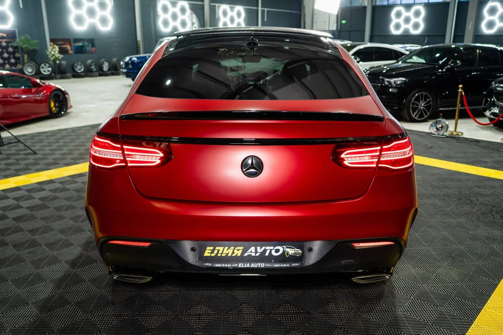 Mercedes-Benz GLE 350 D 4MATIC AMG LINE LED ���� ������ 100% | Mobile.bg � ����������� 8