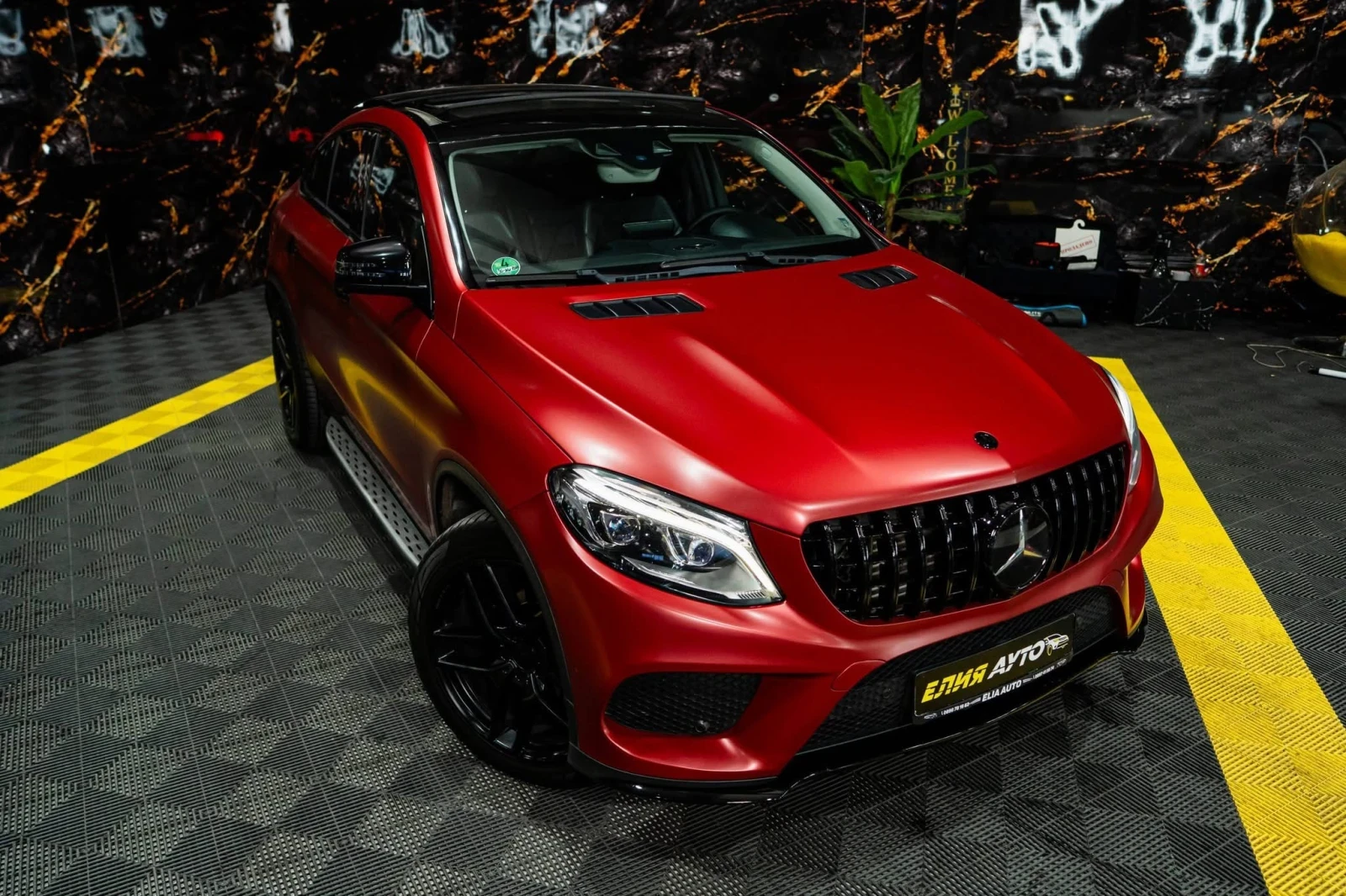 Mercedes-Benz GLE 350 D 4MATIC AMG LINE LED ���� ������ 100% | Mobile.bg � ����������� 5