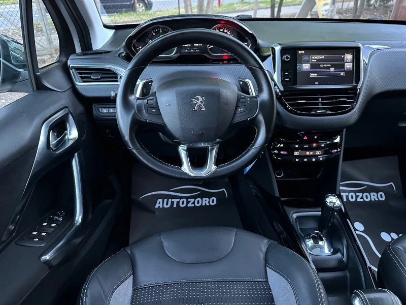 Peugeot 2008 1.6 HDI-ALLURE-АВТОМАТИК-НАВИ-ПАНОРАМА-БЯЛА* ПЕРЛА, снимка 13 - Автомобили и джипове - 45918532