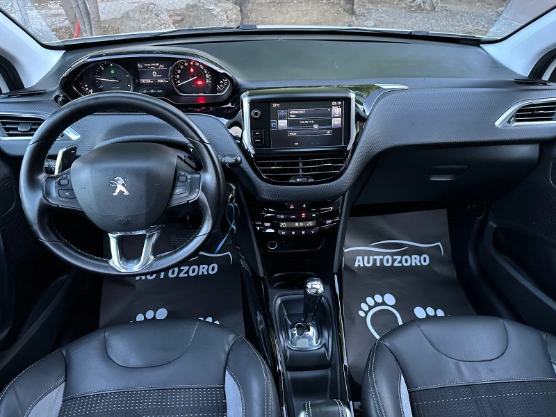 Peugeot 2008 1.6 HDI-ALLURE-АВТОМАТИК-НАВИ-ПАНОРАМА-БЯЛА* ПЕРЛА, снимка 12 - Автомобили и джипове - 45918532