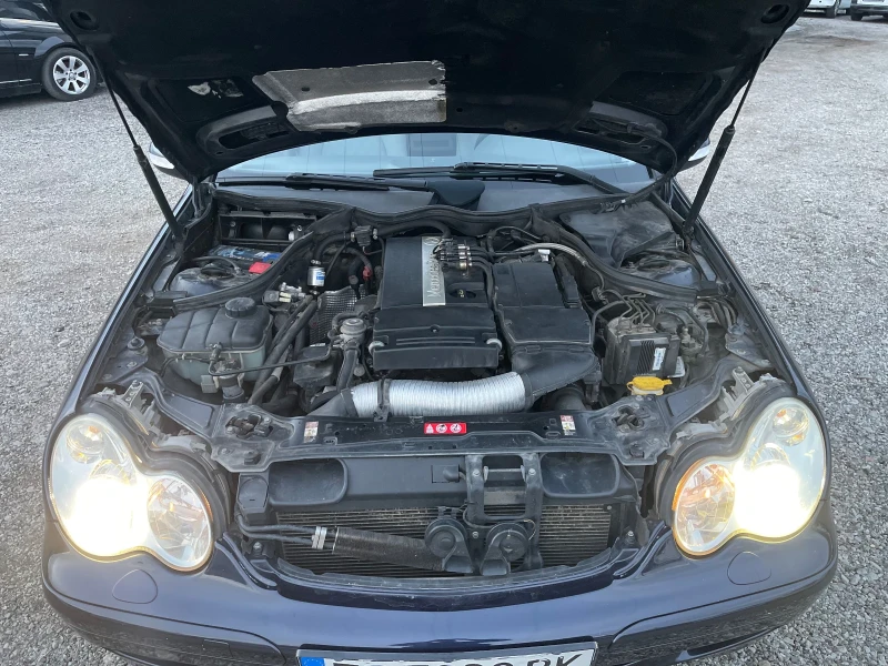 Mercedes-Benz C 180 1.8i-AUTOMATIC-COMPRESSOR-ГАЗ-АВТОКАСКО, снимка 17 - Автомобили и джипове - 48862560