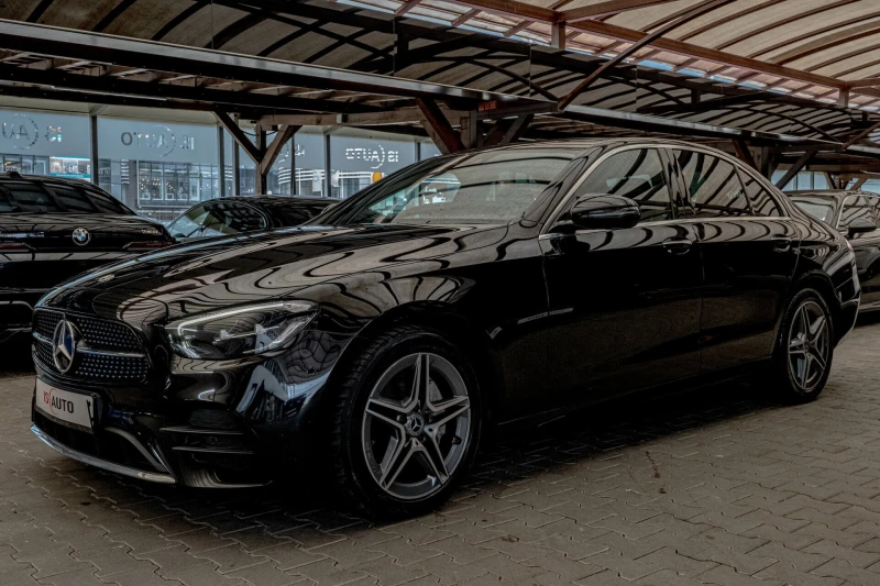 Mercedes-Benz E 200 AMG Line/Камера 360/MBUX/Dynamic/HuD/Collision , снимка 3 - Автомобили и джипове - 51253552