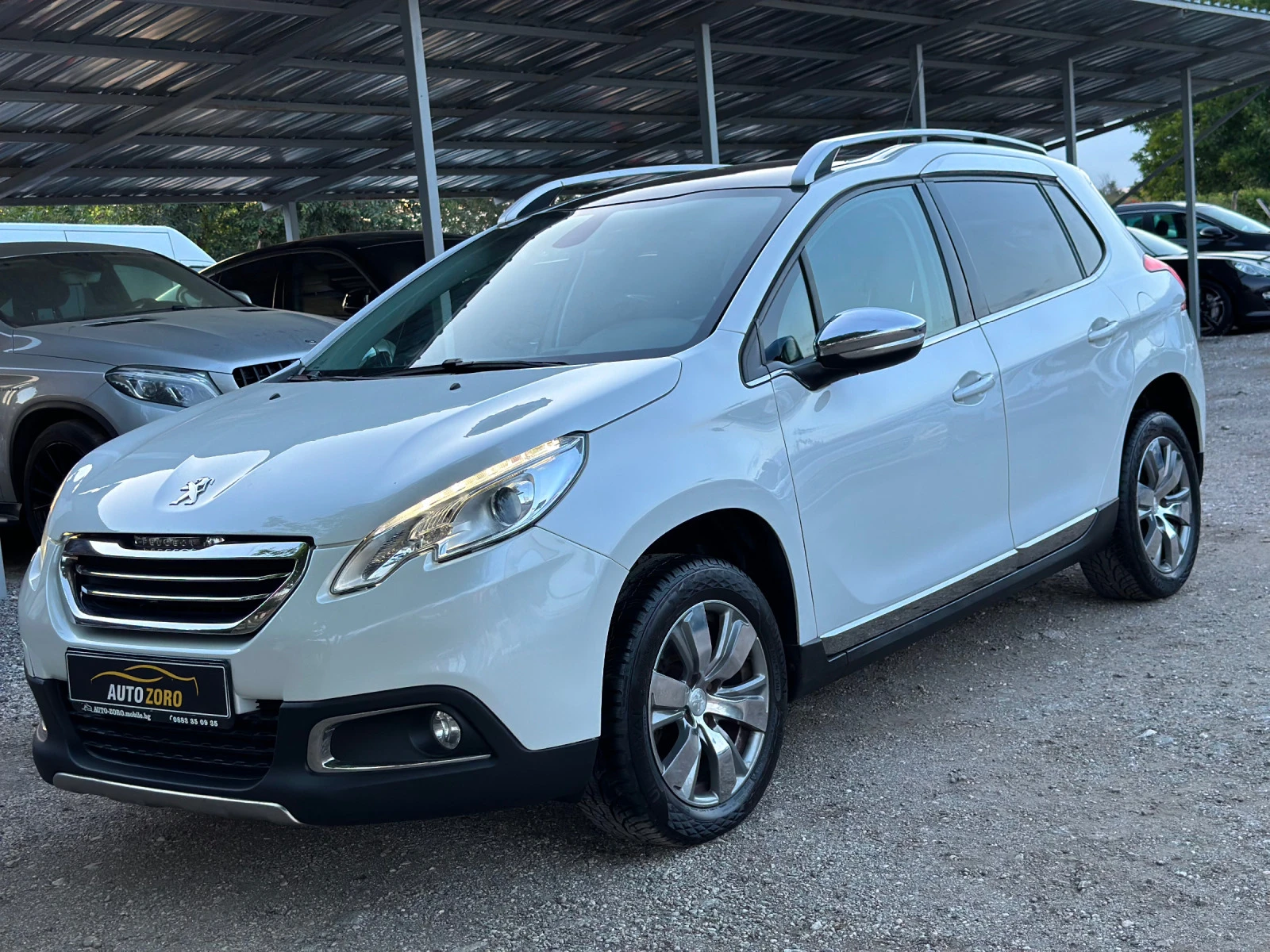 Peugeot 2008 1.6 HDI-ALLURE-АВТОМАТИК-НАВИ-ПАНОРАМА-БЯЛА* ПЕРЛА - изображение 8