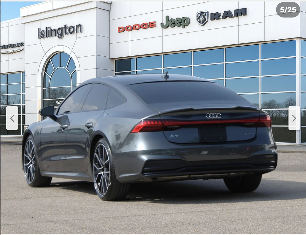 Audi A7 55TFSI* S* LINE* ДИГИТАЛНО* ТАБЛО* ДИСТРОНИК* 360К - изображение 4