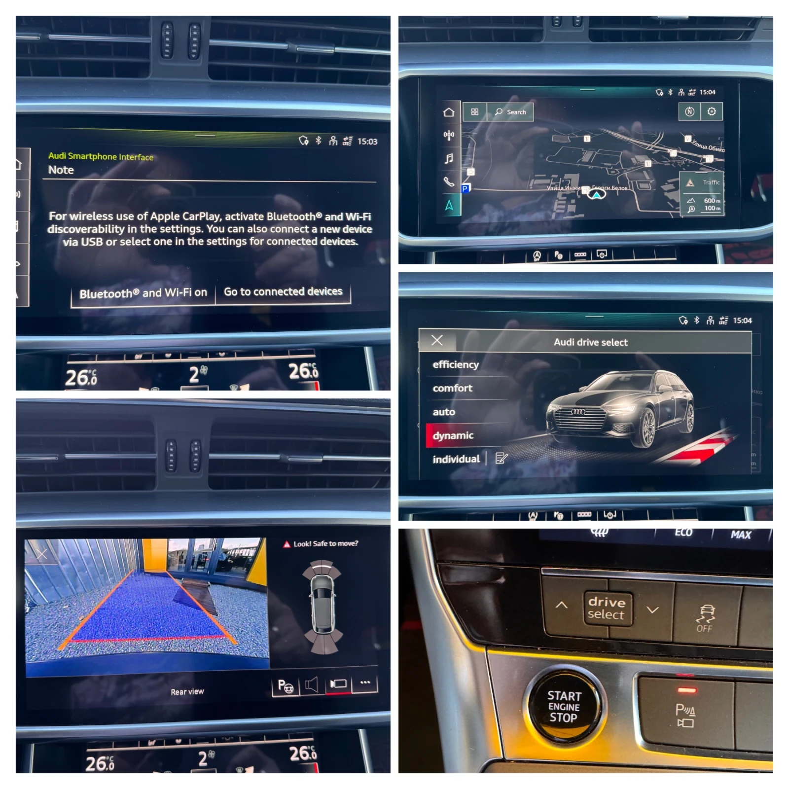 Audi A6 RS6/5.0d/MATRIX/21"/DISTRONIK//// | Mobile.bg   16