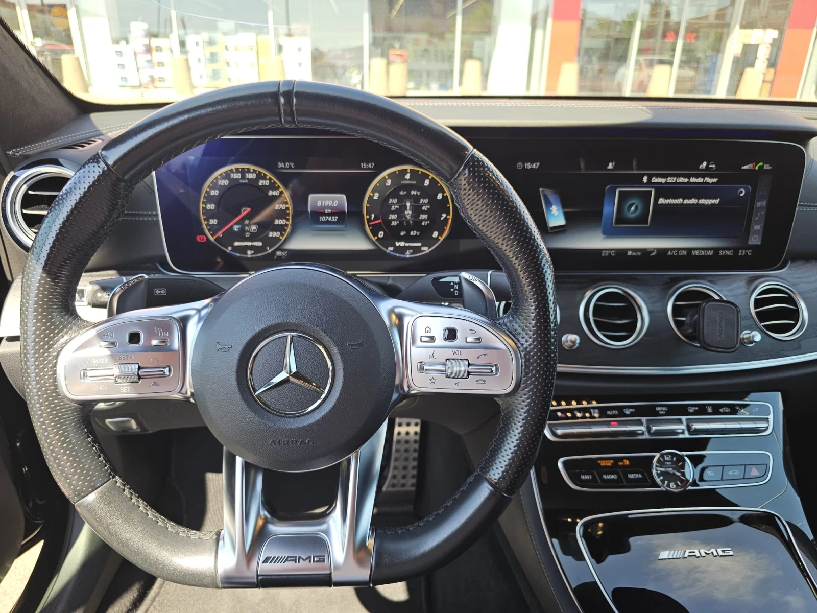 Mercedes-Benz E 63 AMG S | Ceramic | 3D Burmester | Panorama, снимка 12 - Автомобили и джипове - 55475413