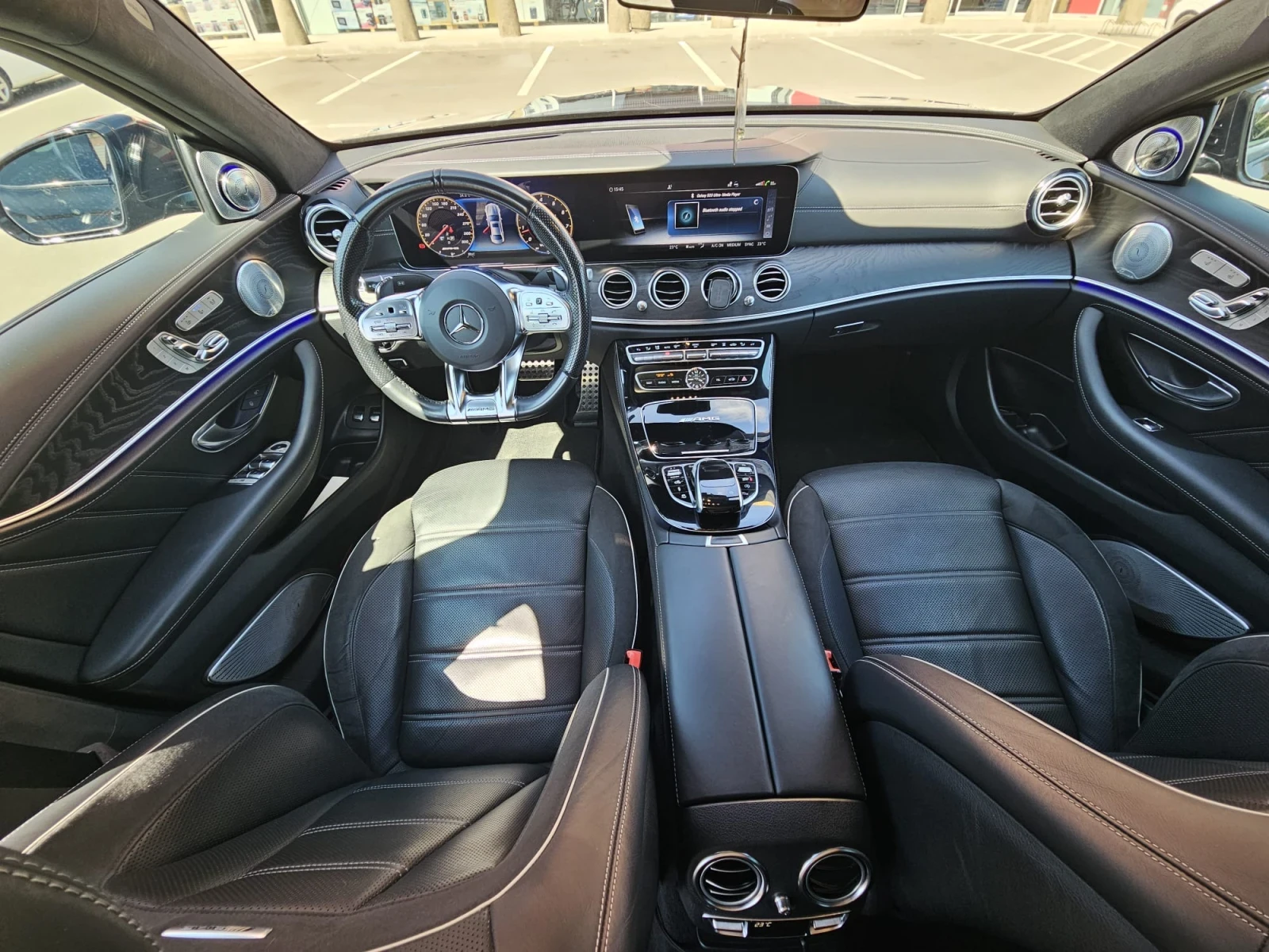 Mercedes-Benz E 63 AMG S | Ceramic | 3D Burmester | Panorama, снимка 14 - Автомобили и джипове - 55475413