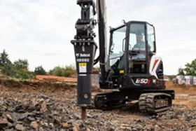 Багер Bobcat Е50z, снимка 3