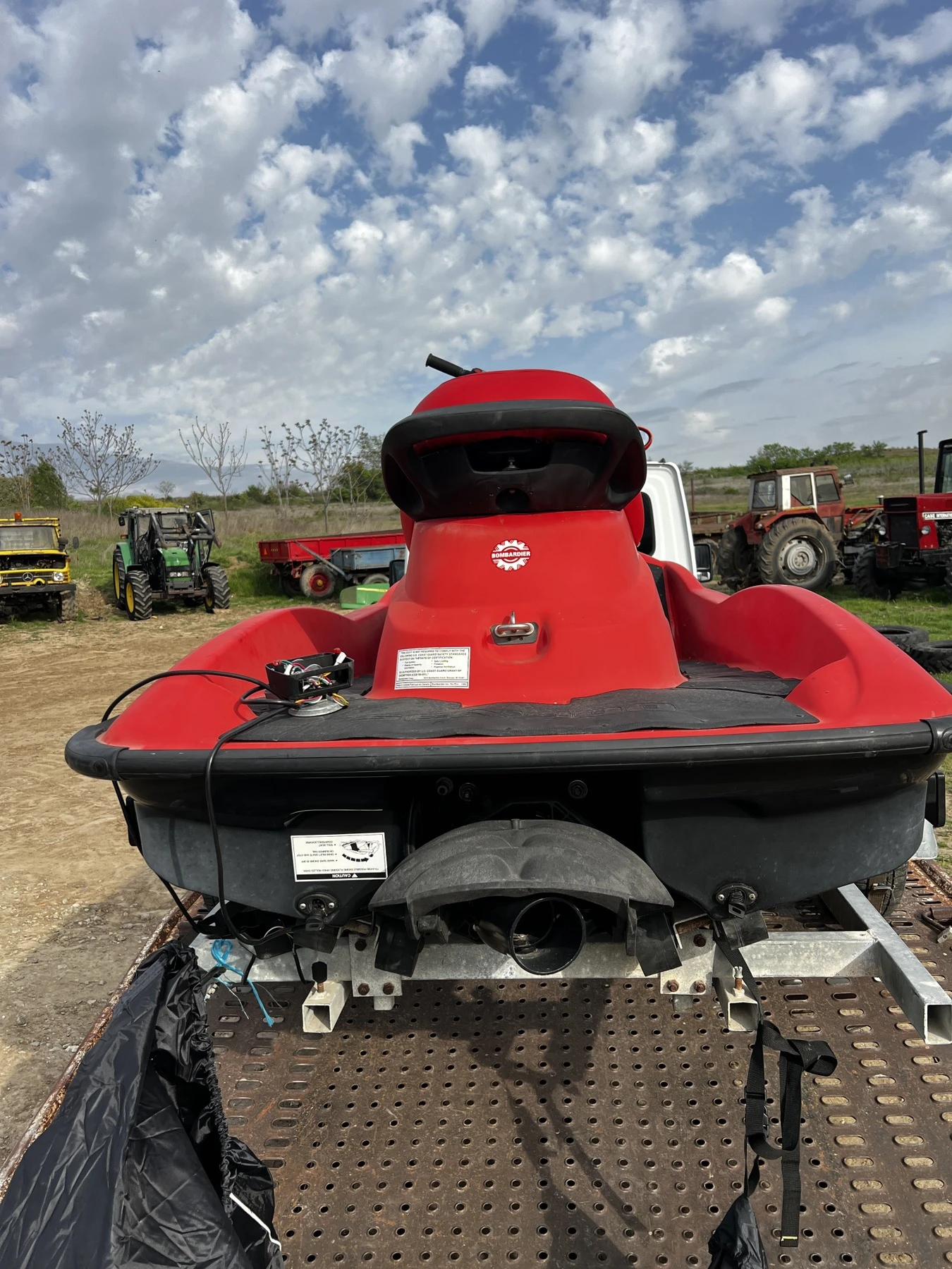 Джет Bombardier Sea Doo, снимка 15 - Воден транспорт - 54208735