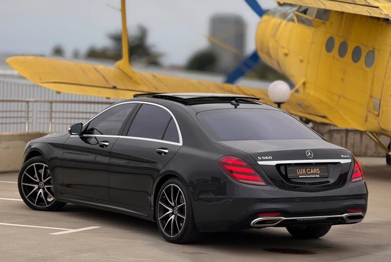 Mercedes-Benz S 560 - Amg - Long - 4-matic- Full- 3xTV- Burmester -, снимка 4 - Автомобили и джипове - 51949541