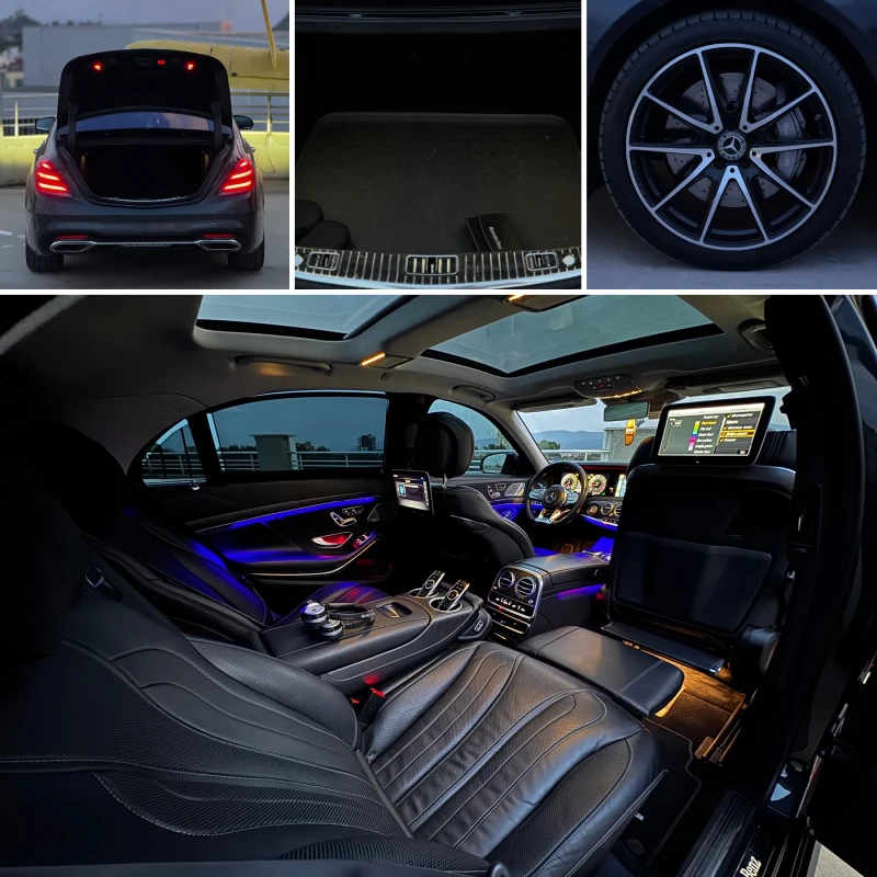 Mercedes-Benz S 560 - Amg - Long - 4-matic- Full- 3xTV- Burmester -, снимка 17 - Автомобили и джипове - 51949541