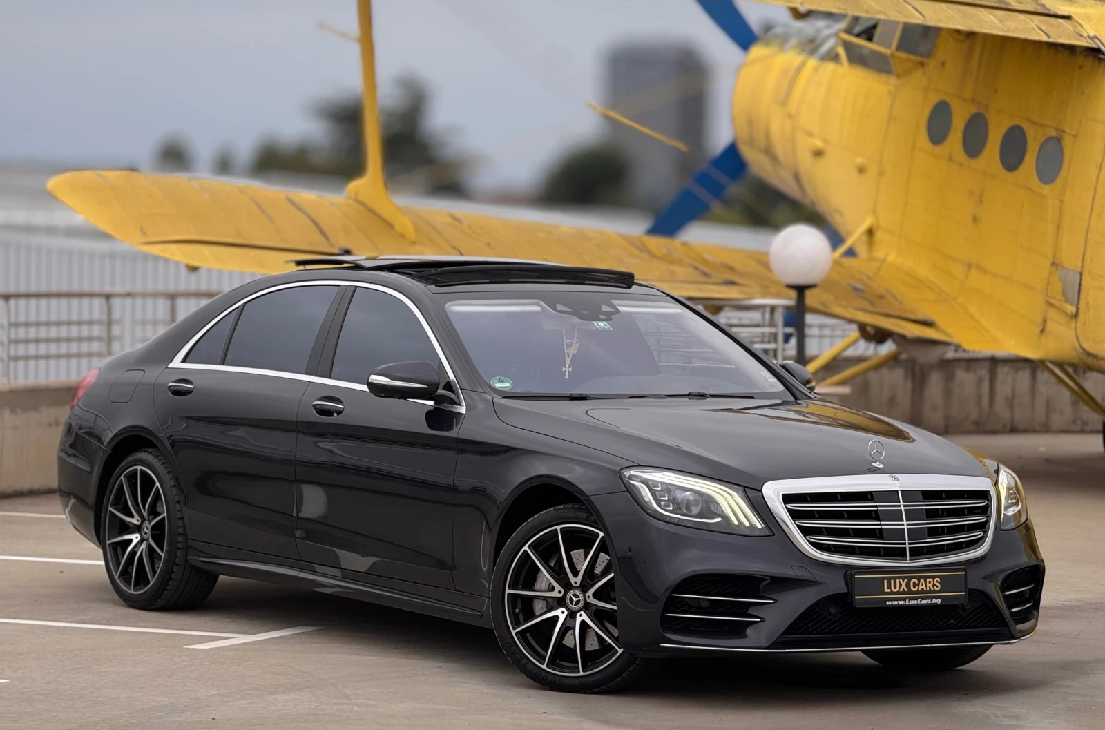 Mercedes-Benz S 560 - Amg - Long - 4-matic- Full- 3xTV- Burmester - | Mobile.bg   1