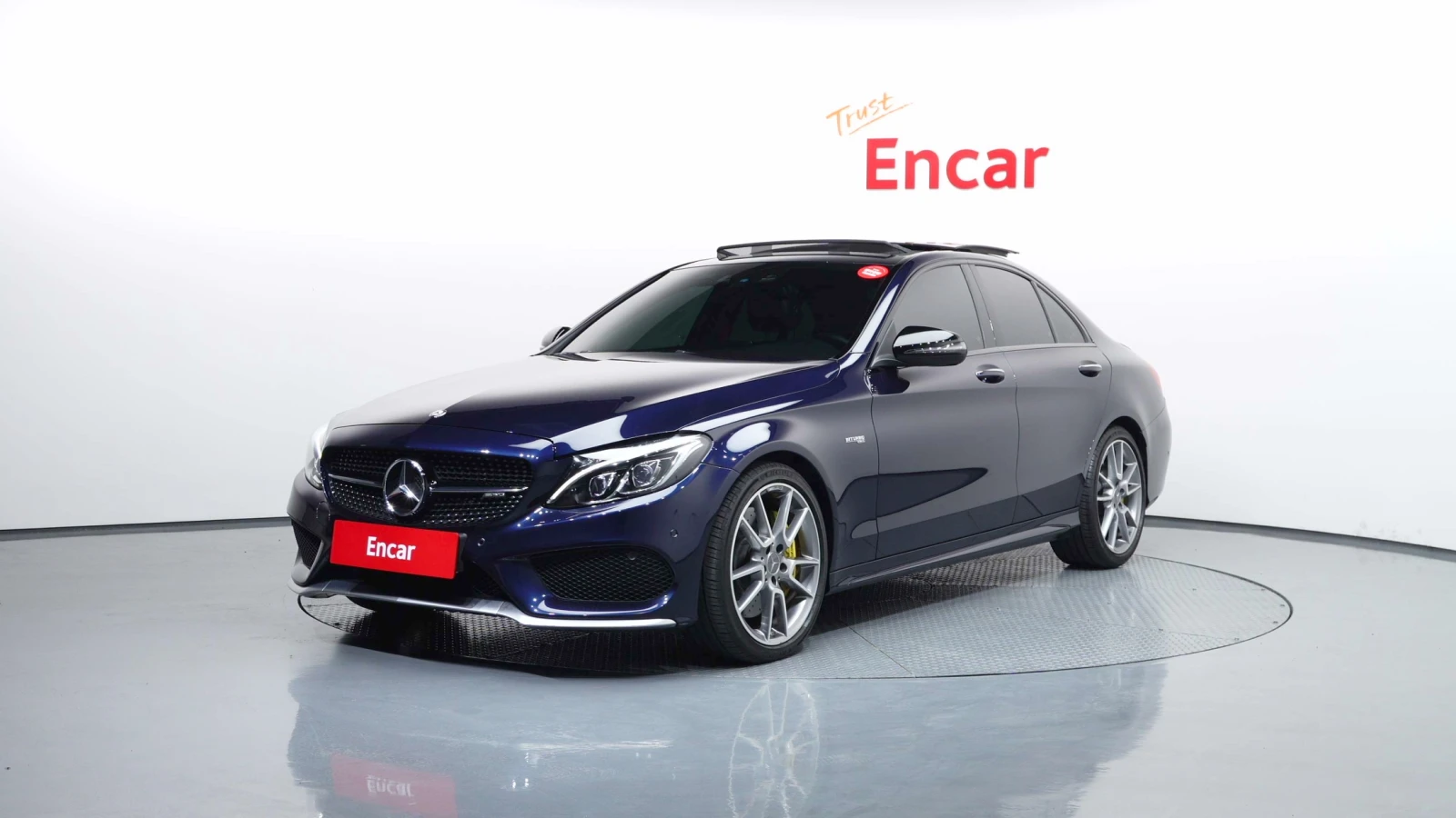 Mercedes-Benz C 43 AMG HEAD-UP* BURMASTER* KEYLESS GO* DYNAMICA* ВЪЗДУХ* 