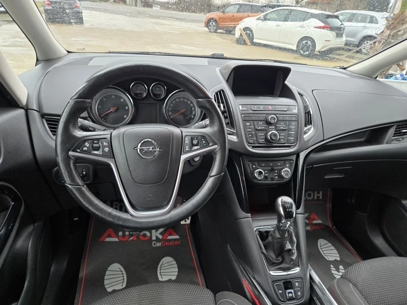 Opel Zafira 2.0CDTI-165кс= 7МЕСТА= НАВИ= 6СК= ПОДГРЕВ= ПАРК, снимка 11 - Автомобили и джипове - 53013762