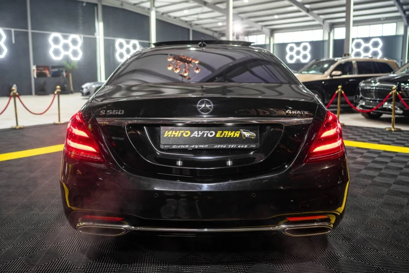 Mercedes-Benz S 560 4MATIC LONG AMG LINE ПАНО 3XTV BURM ЛИЗИНГ 100%, снимка 8 - Автомобили и джипове - 53398764