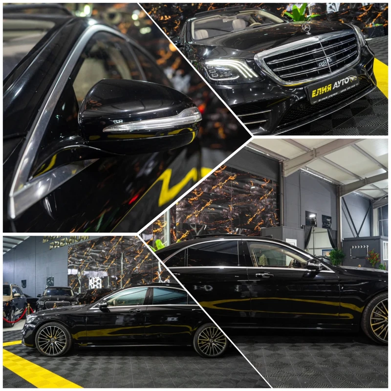 Mercedes-Benz S 560 4MATIC LONG AMG LINE ПАНО 3XTV BURM ЛИЗИНГ 100%, снимка 16 - Автомобили и джипове - 53398764