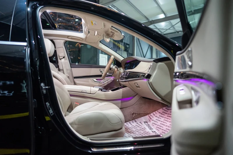 Mercedes-Benz S 560 4MATIC LONG AMG LINE ПАНО 3XTV BURM ЛИЗИНГ 100%, снимка 13 - Автомобили и джипове - 53398764