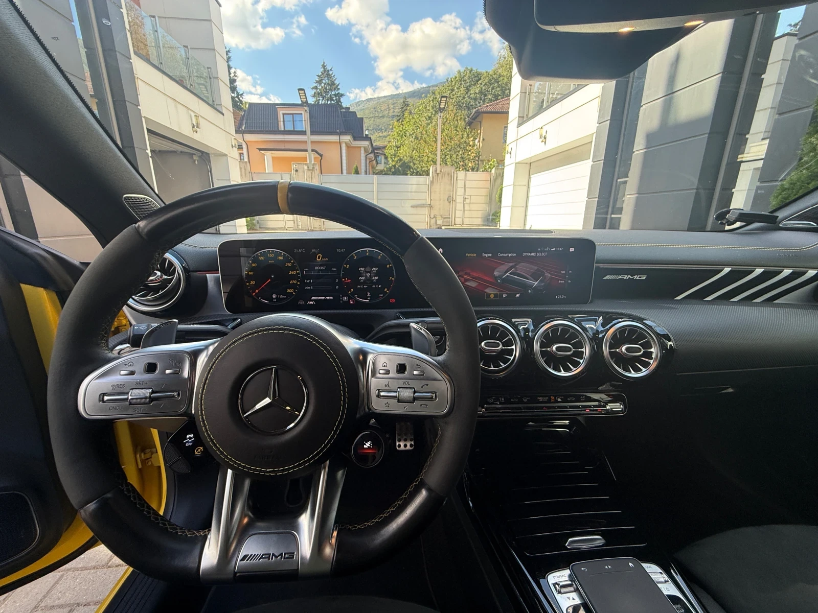 Mercedes-Benz CLA 45 AMG S 4 Matic+ / BURMESTER / SUNROOF, снимка 7 - Автомобили и джипове - 55836086