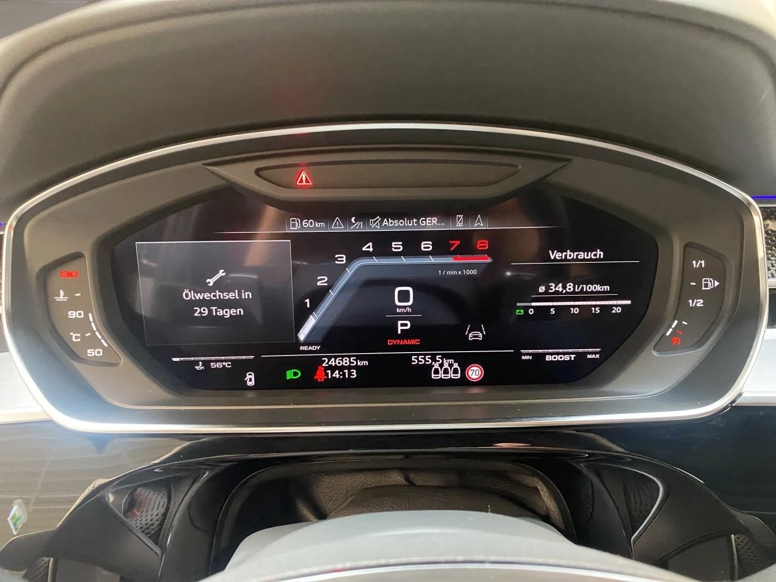 Audi S8 BLACK OPTIC / MATRIX / EXCLUSIVE / CARBON/ TV/ HUD, снимка 13 - Автомобили и джипове - 55999180