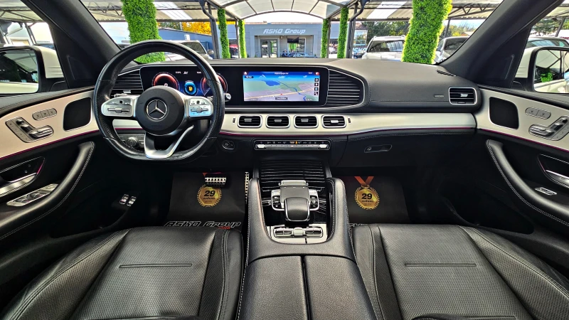 Mercedes-Benz GLE 400 AMG/360CAMERA/DISTR/ОБДУХ/ПАНО/ВАКУУМ/AMBIENT/LIZI, снимка 9 - Автомобили и джипове - 52066245