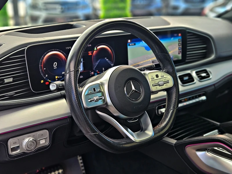 Mercedes-Benz GLE 400 AMG/360CAMERA/DISTR/ОБДУХ/ПАНО/ВАКУУМ/AMBIENT/LIZI, снимка 11 - Автомобили и джипове - 52066245