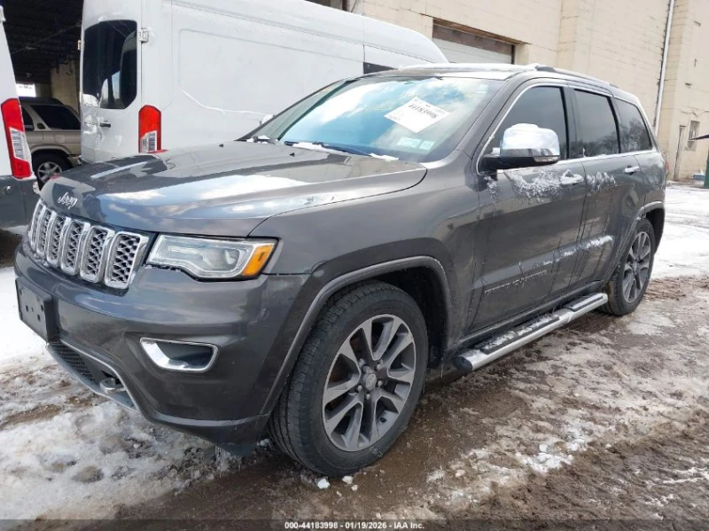 Jeep Grand cherokee 2017 JEEP GRAND CHEROKEE OVERLAND 4X4