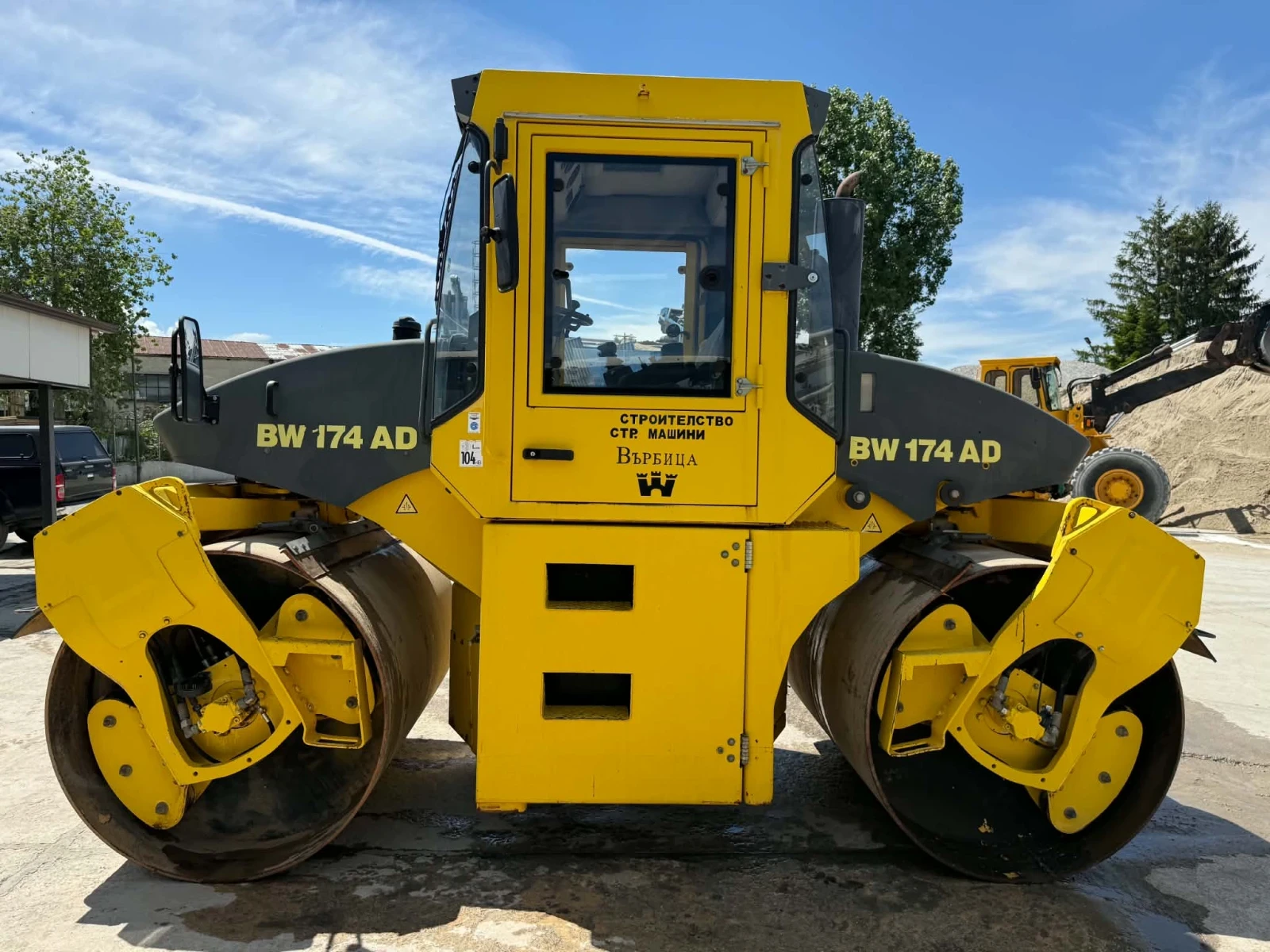 Валяк BOMAG BW 174 AD, снимка 12 - Индустриална техника - 55092917