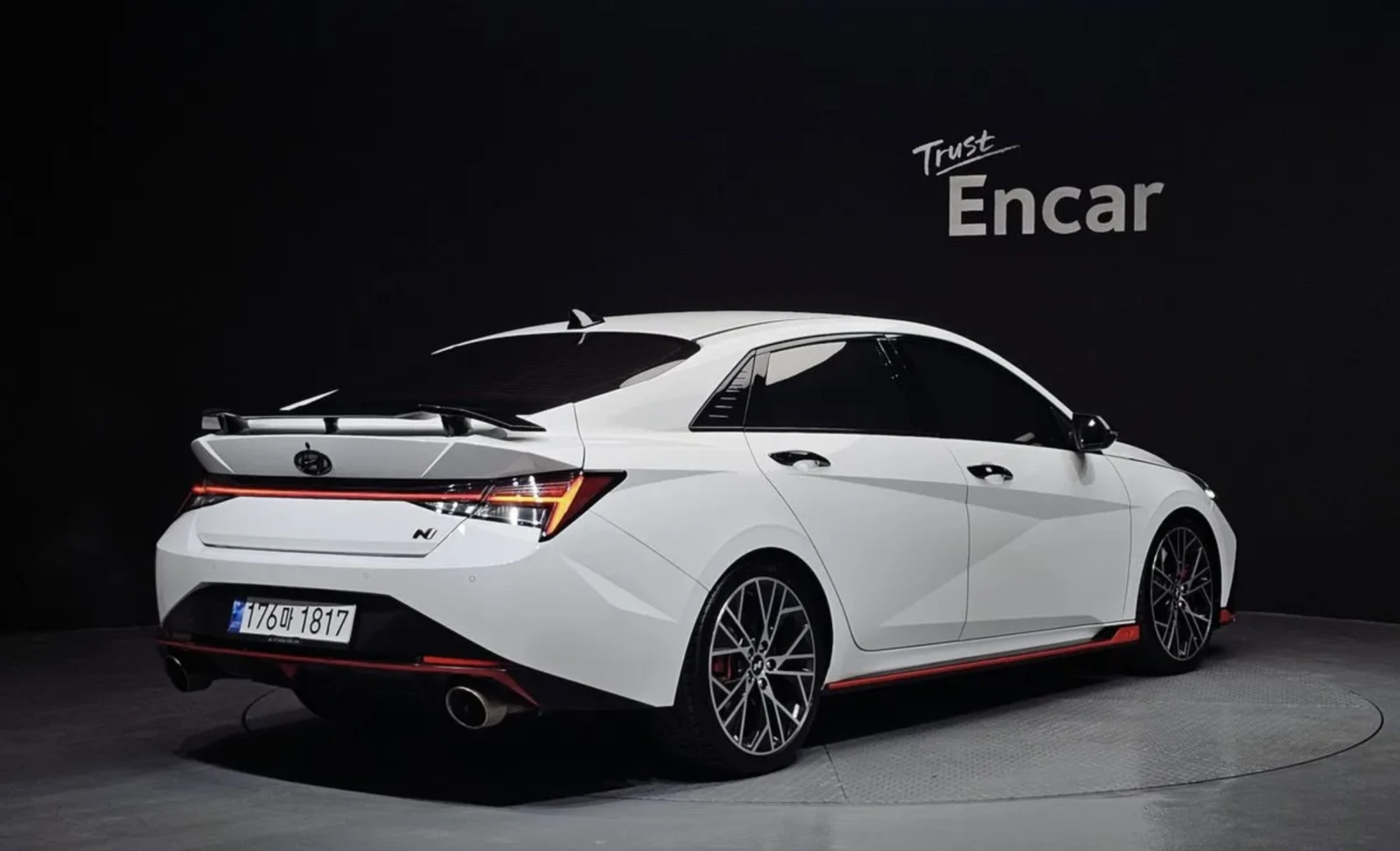 Hyundai Elantra N / ОБДУХ / 360 КАМЕРИ / BOSE /  FULL!, снимка 2 - Автомобили и джипове - 54767066