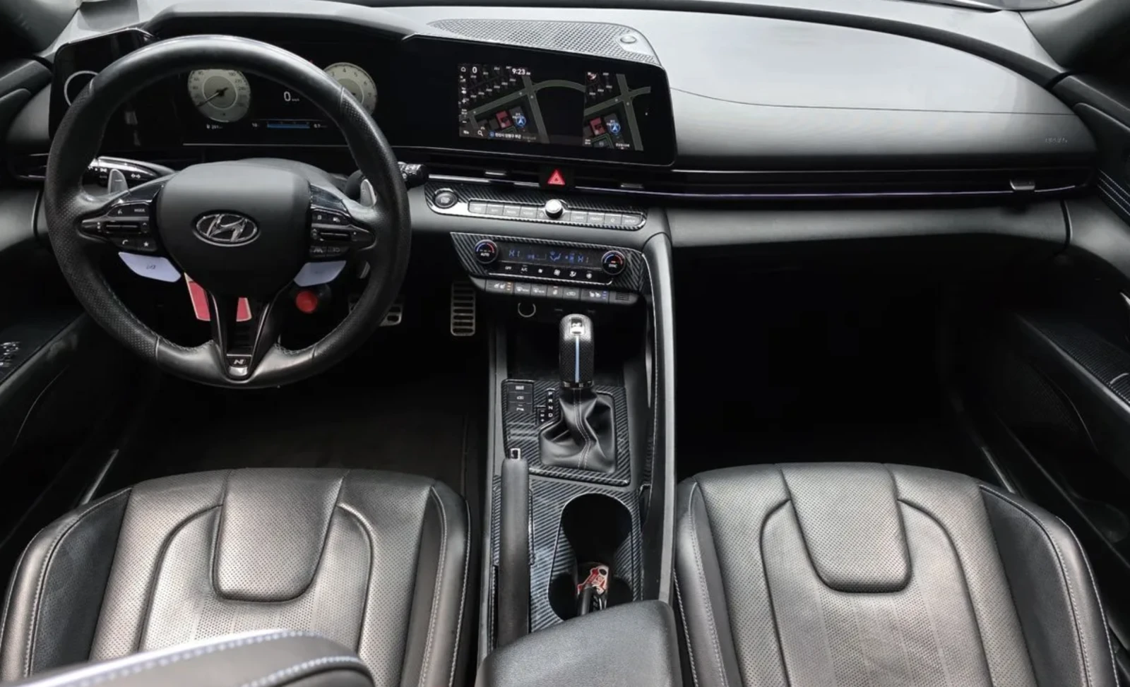Hyundai Elantra N / ОБДУХ / 360 КАМЕРИ / BOSE /  FULL!, снимка 8 - Автомобили и джипове - 54767066
