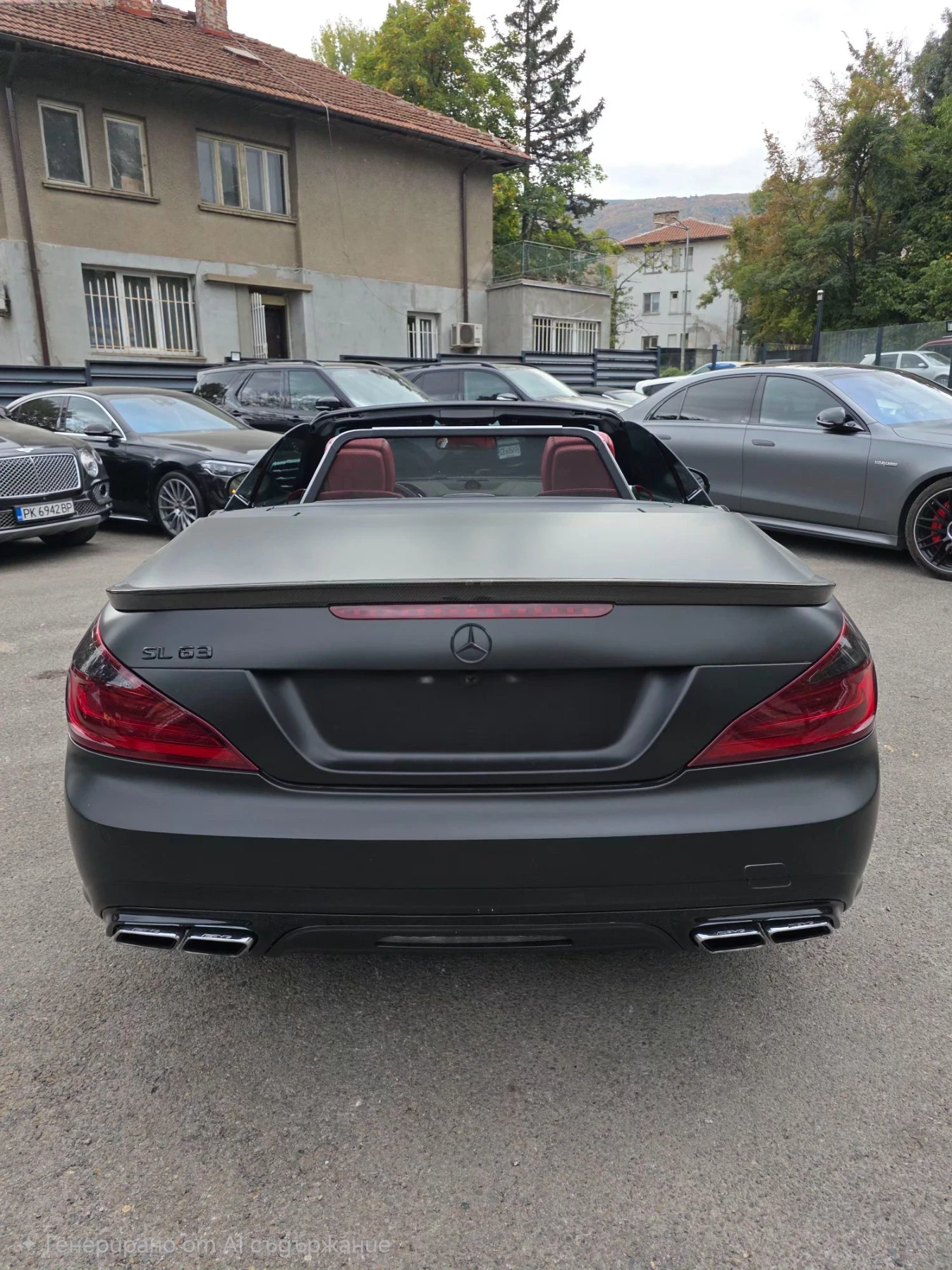 Mercedes-Benz SL 63 AMG Designo/SoftClose/B&O/Magic Sky/����� ������ | Mobile.bg � ����������� 7