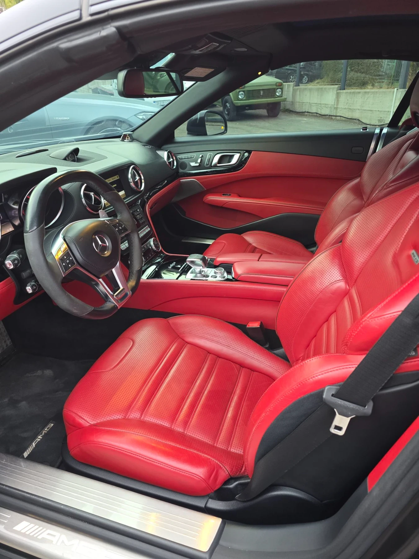 Mercedes-Benz SL 63 AMG Designo/SoftClose/B&O/Magic Sky/����� ������ | Mobile.bg � ����������� 11
