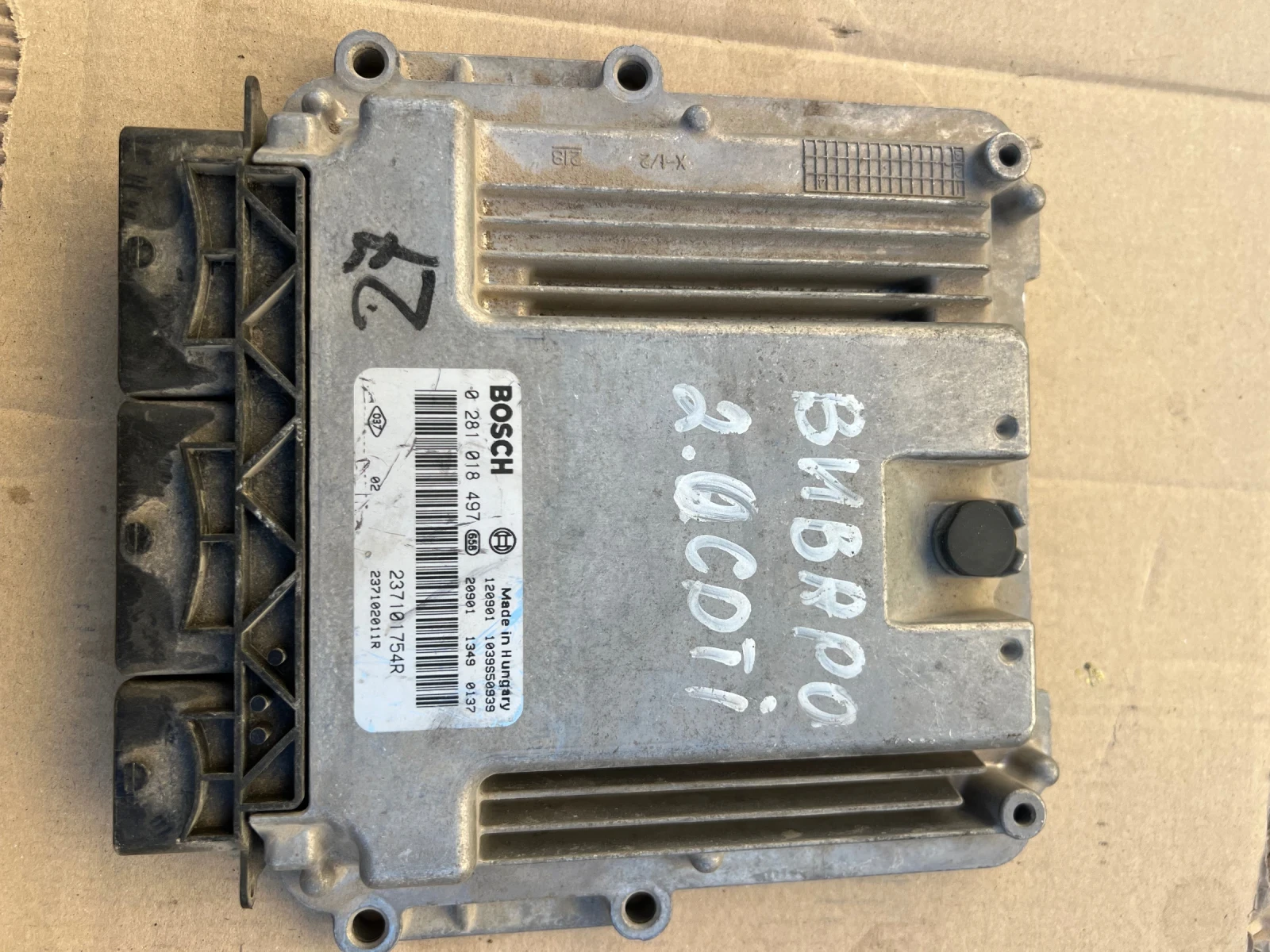 0281 018 497 OPRL VIVARO   237101754R RENAULT TRAFIC | Mobile.bg   1